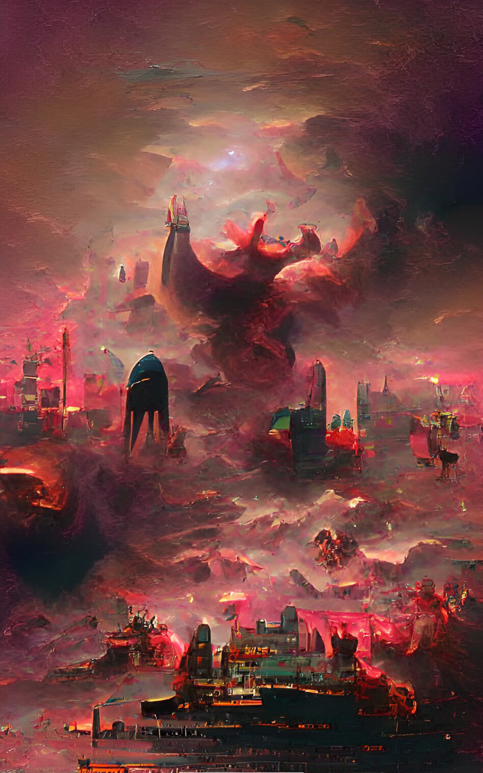 [Event RP anniversaire] Plongée dans l'Enfer vert Magnus-yorgensen-hell-city-concept4