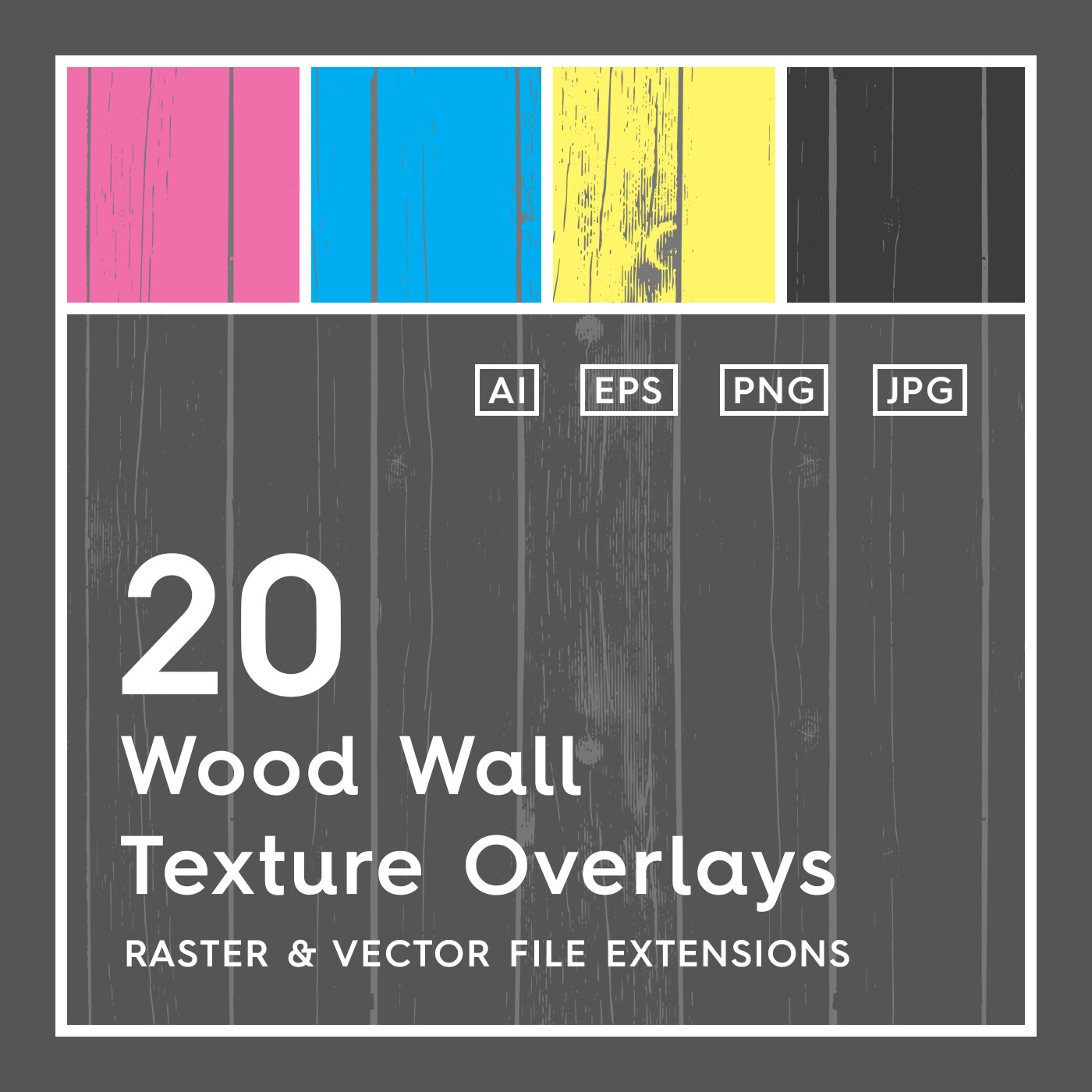 ArtStation - 20 Wood Wall Texture Overlays