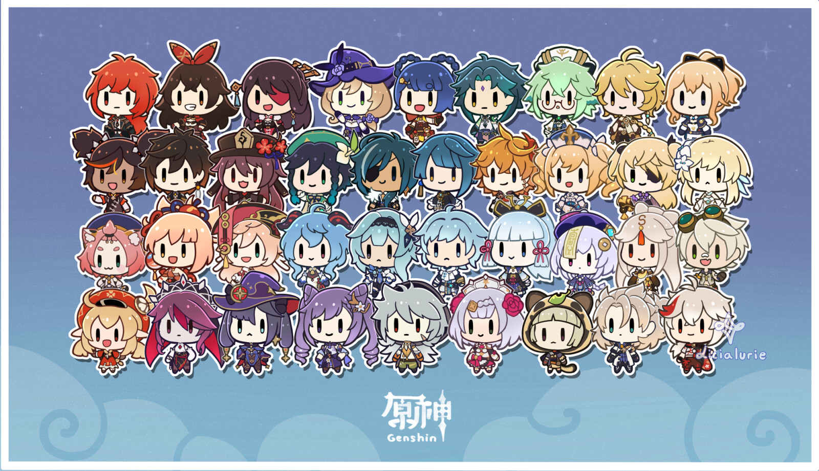 Genshin Impact Chibis Mihoyo Player Community Images