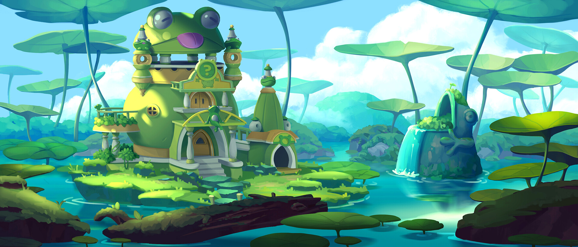 ArtStation - Frog Island