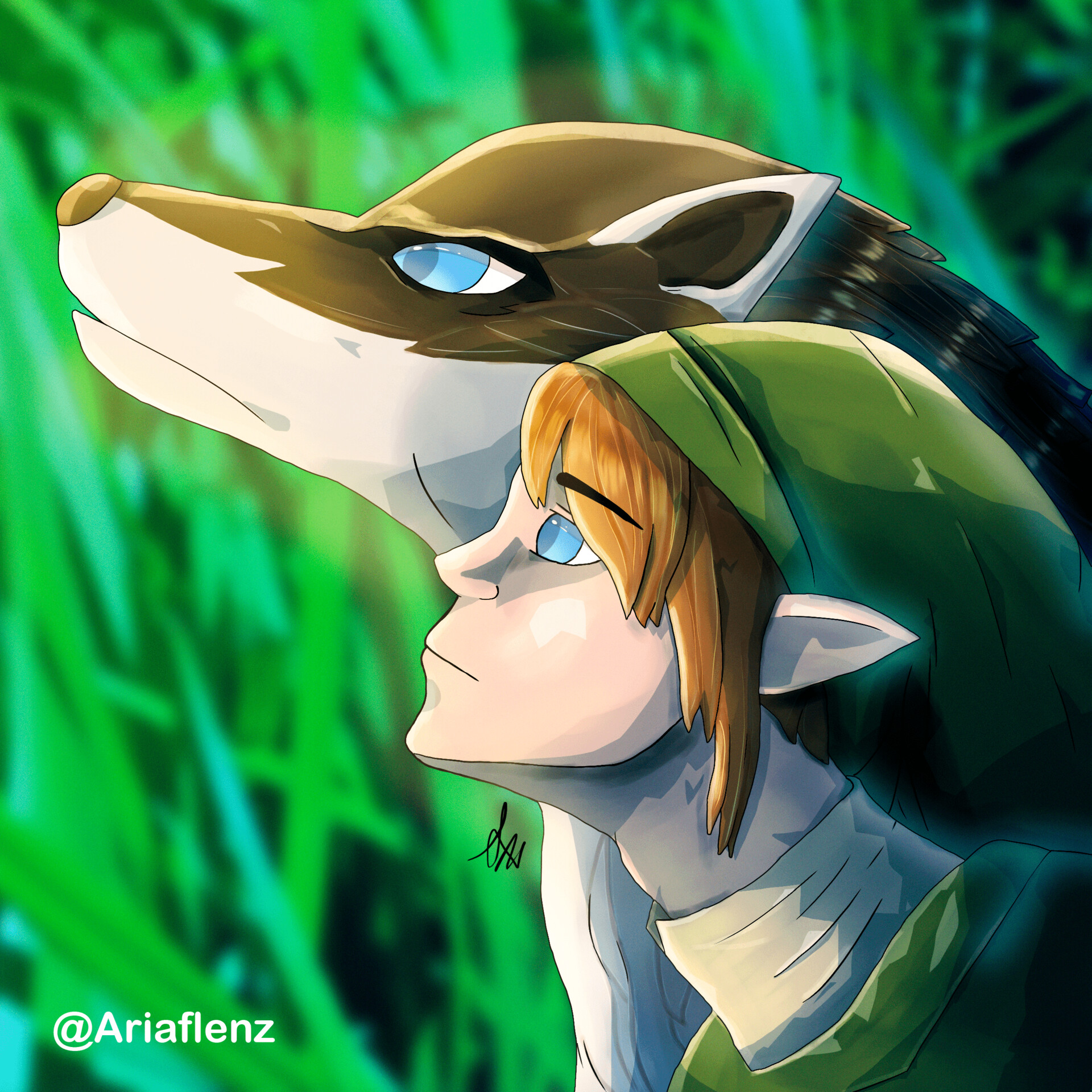 ArtStation - Link - Legend of Zelda Fan Art