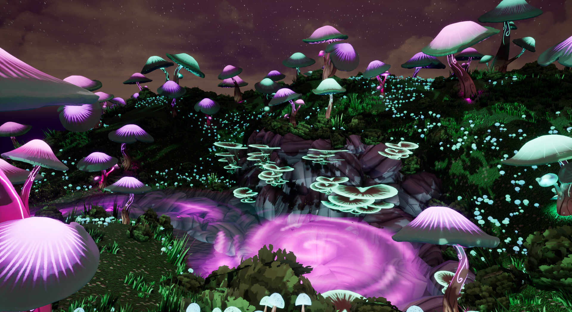 Craft Your Own Enchanted Forest with CrazyMold's 4 Pcs Mushroom