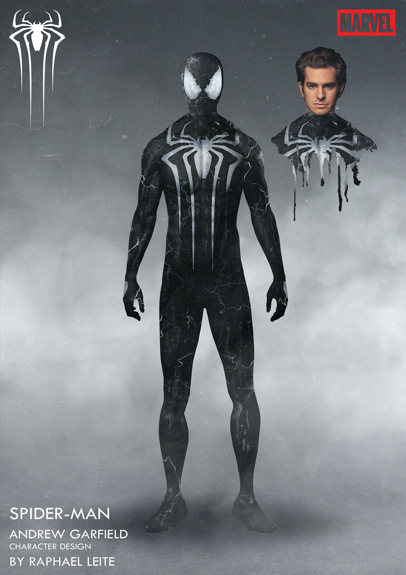 ArtStation - Spider-Man Black Suit (Fan Art)
