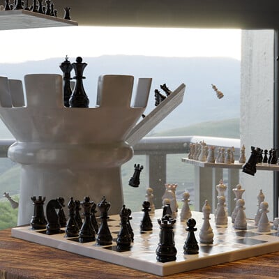 3D Concept | Chess Night