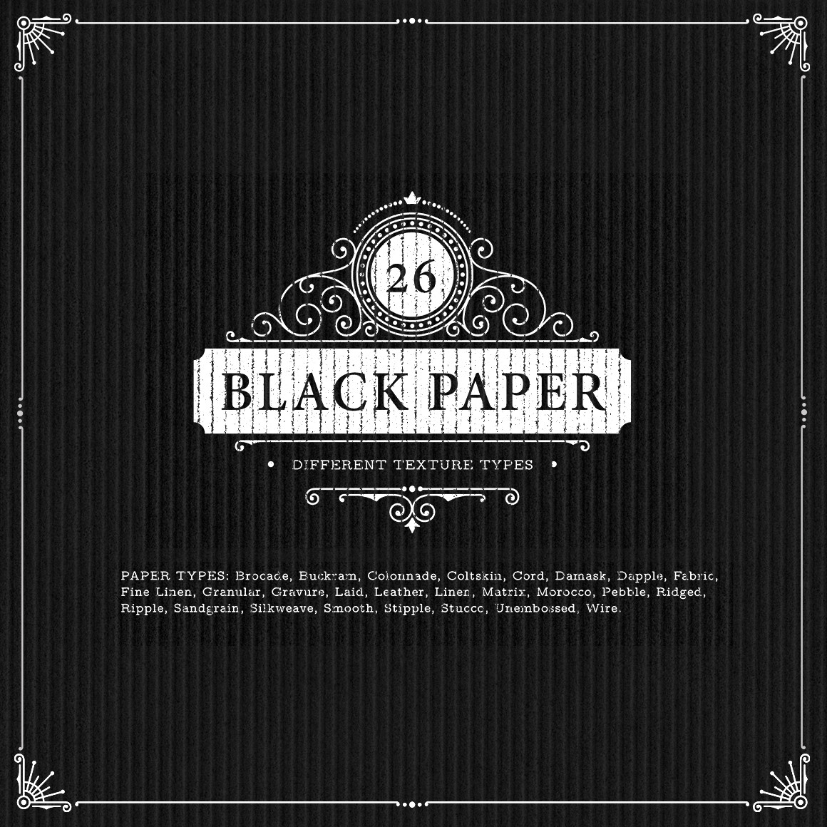 26 Black Paper Background Textures ~