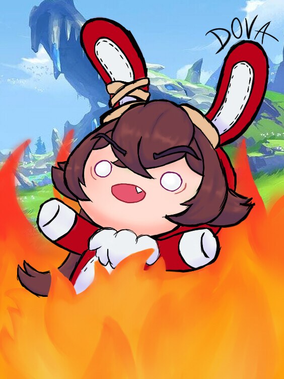 ArtStation Baron Bunny Genshin Impact