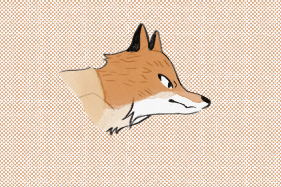 ArtStation - Watercolor Fox