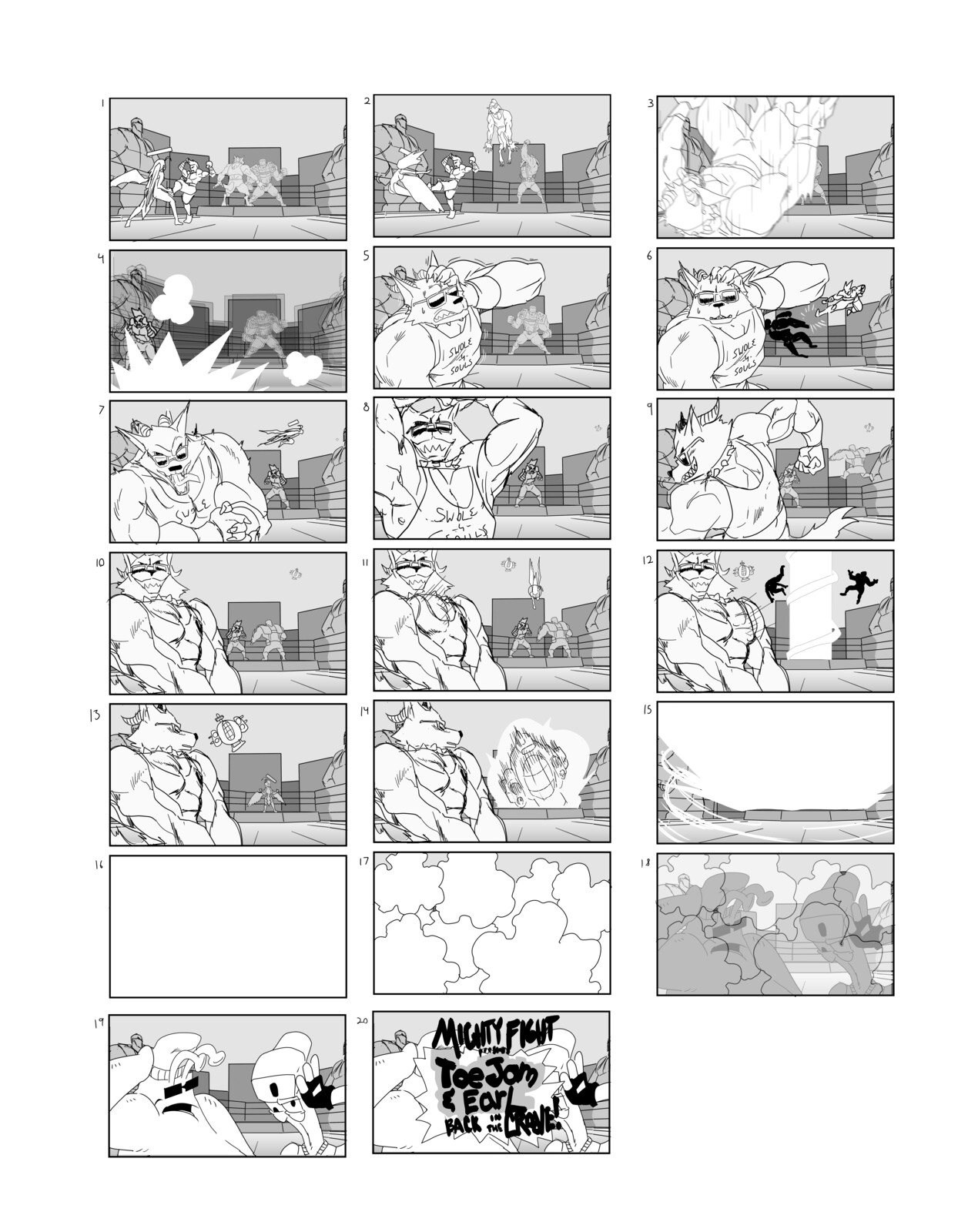 Storyboarding. 