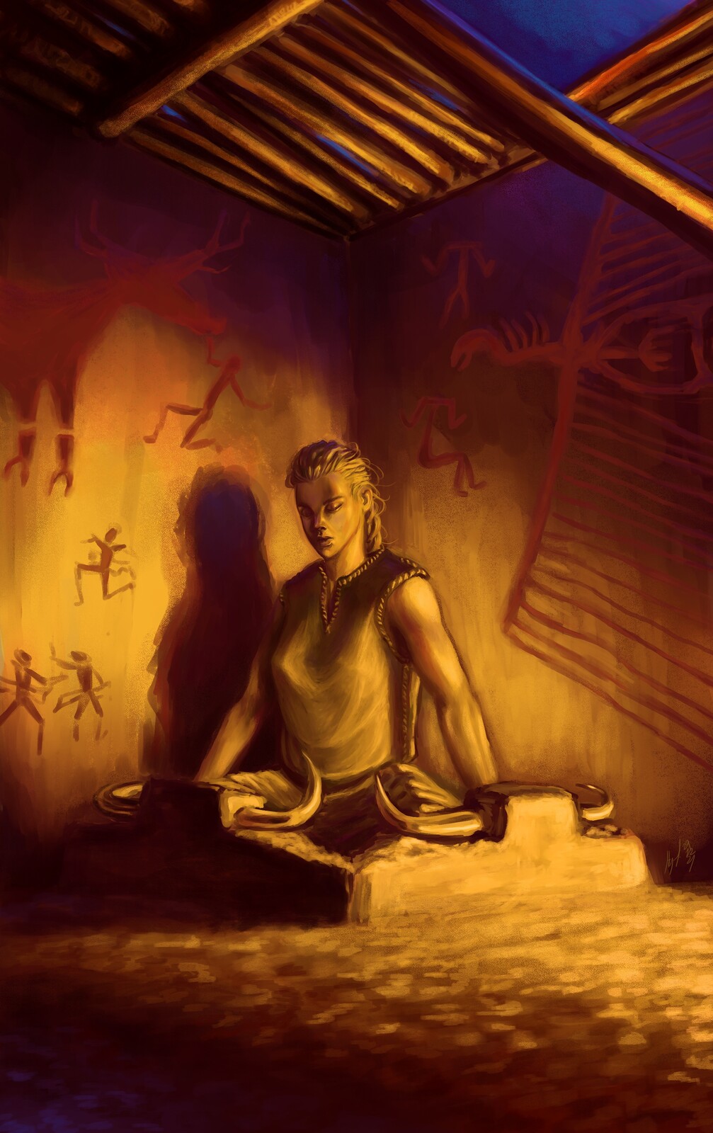 Çatalhöyük, from the ancient times of Anatolia.