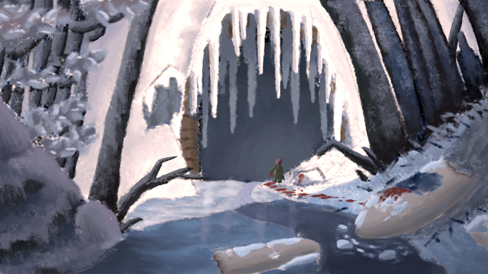 ArtStation Snowy Cave