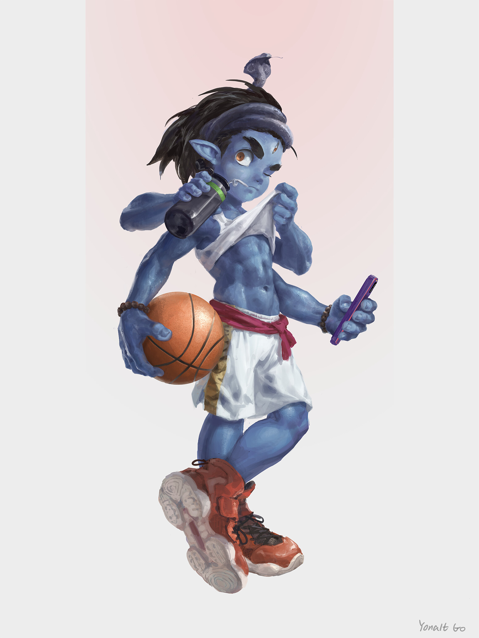 ArtStation - Basketball Player Little Shiva