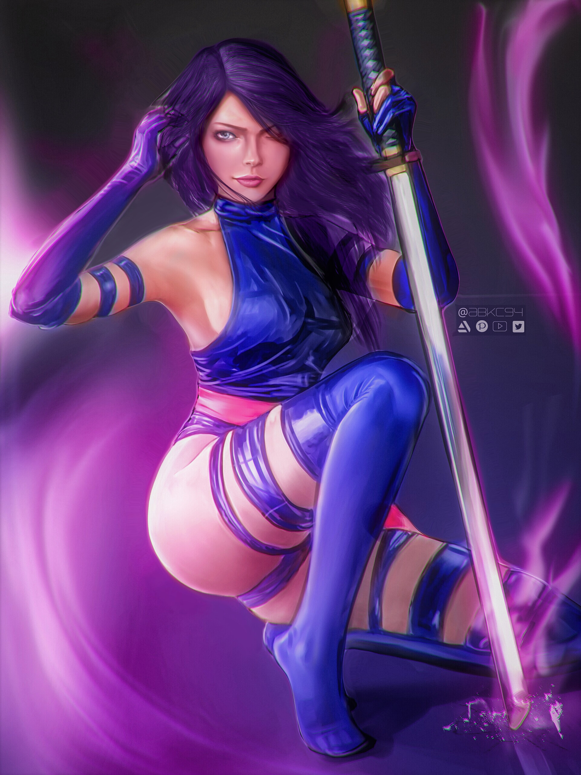 海洋堂　サイロック　PSYLOCKE 海洋堂 アメイジング・ヤマグチ 010 PSYLOCKE（サイロック