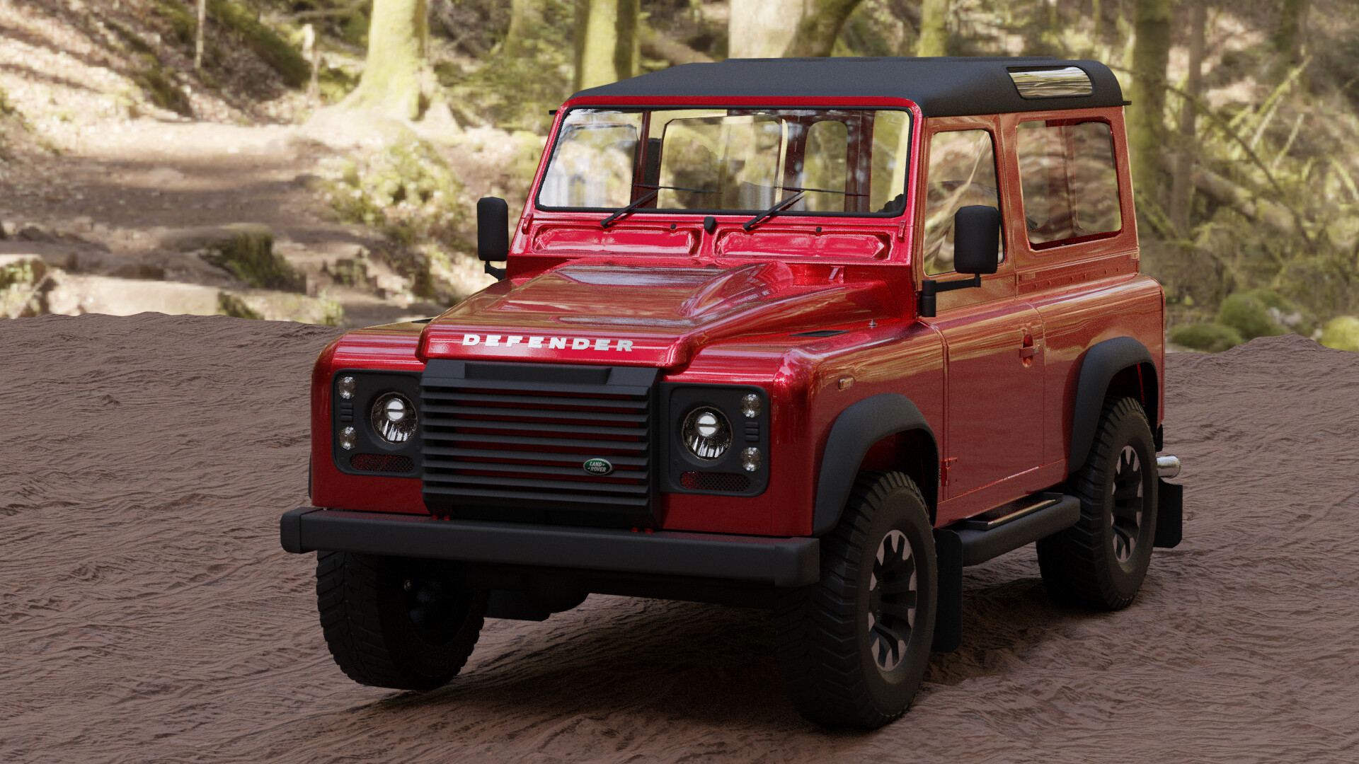 ArtStation - Land Rover DEFENDER