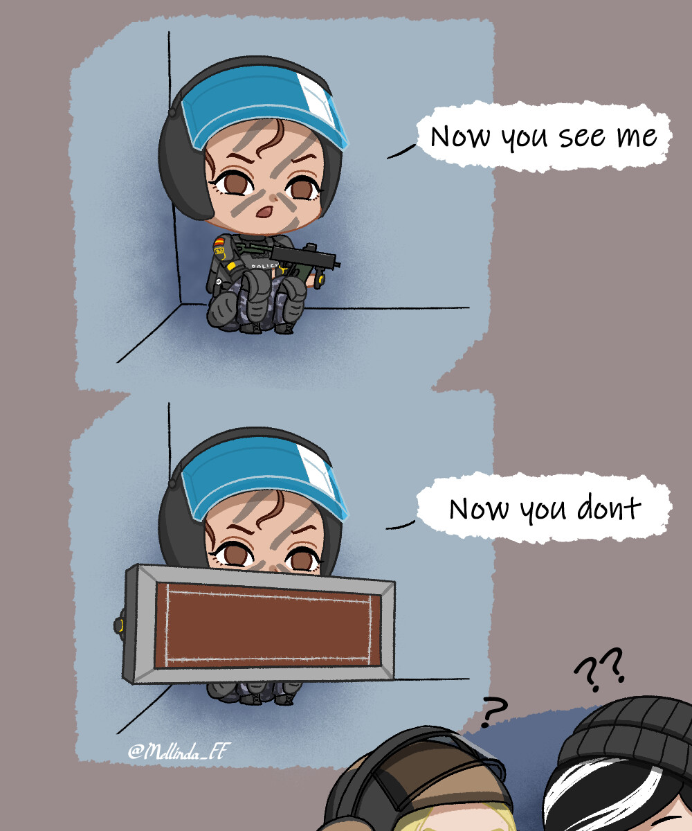 ArtStation - Rainbow Six Siege (Random Moment/Memes)