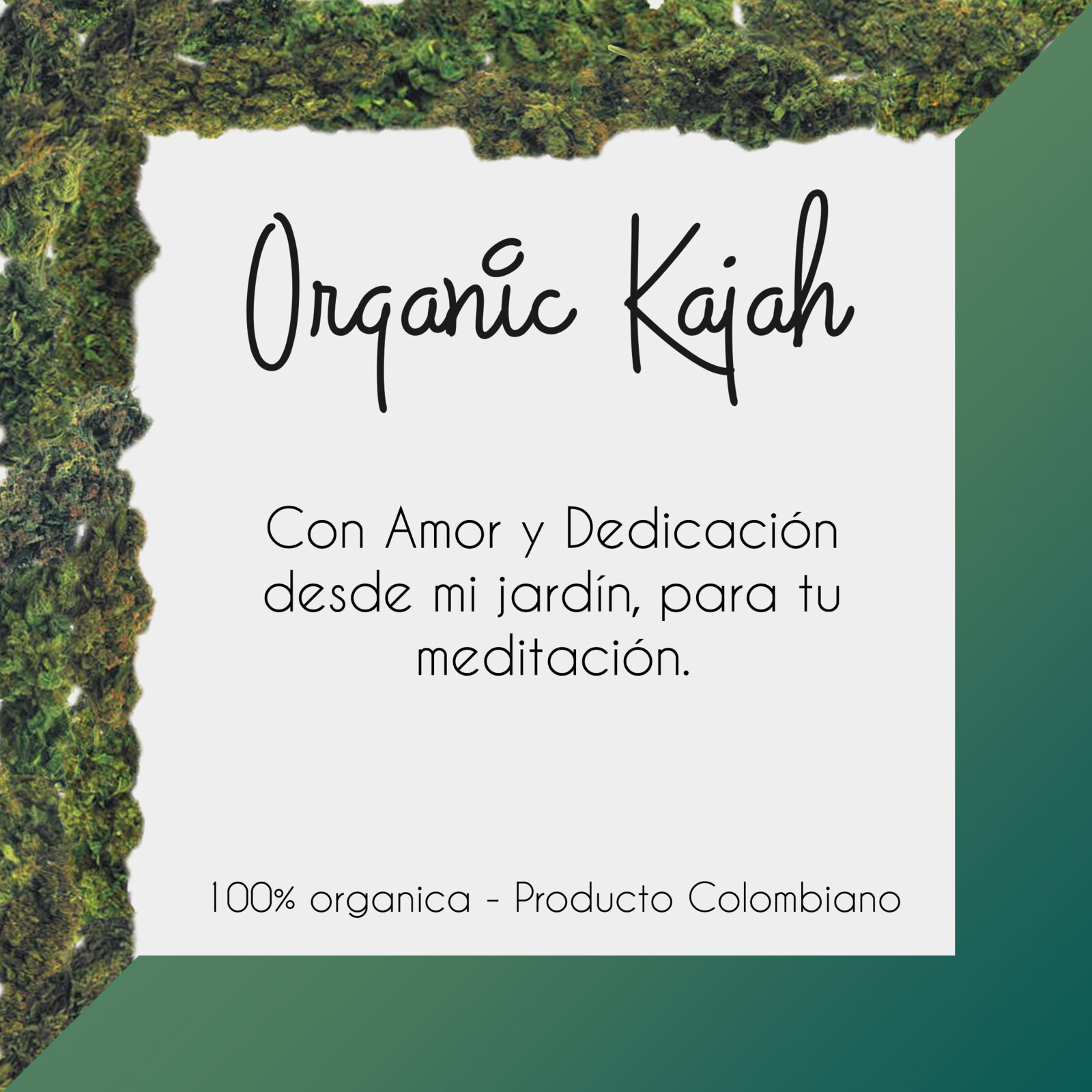 Cannabis Ointment label design 1