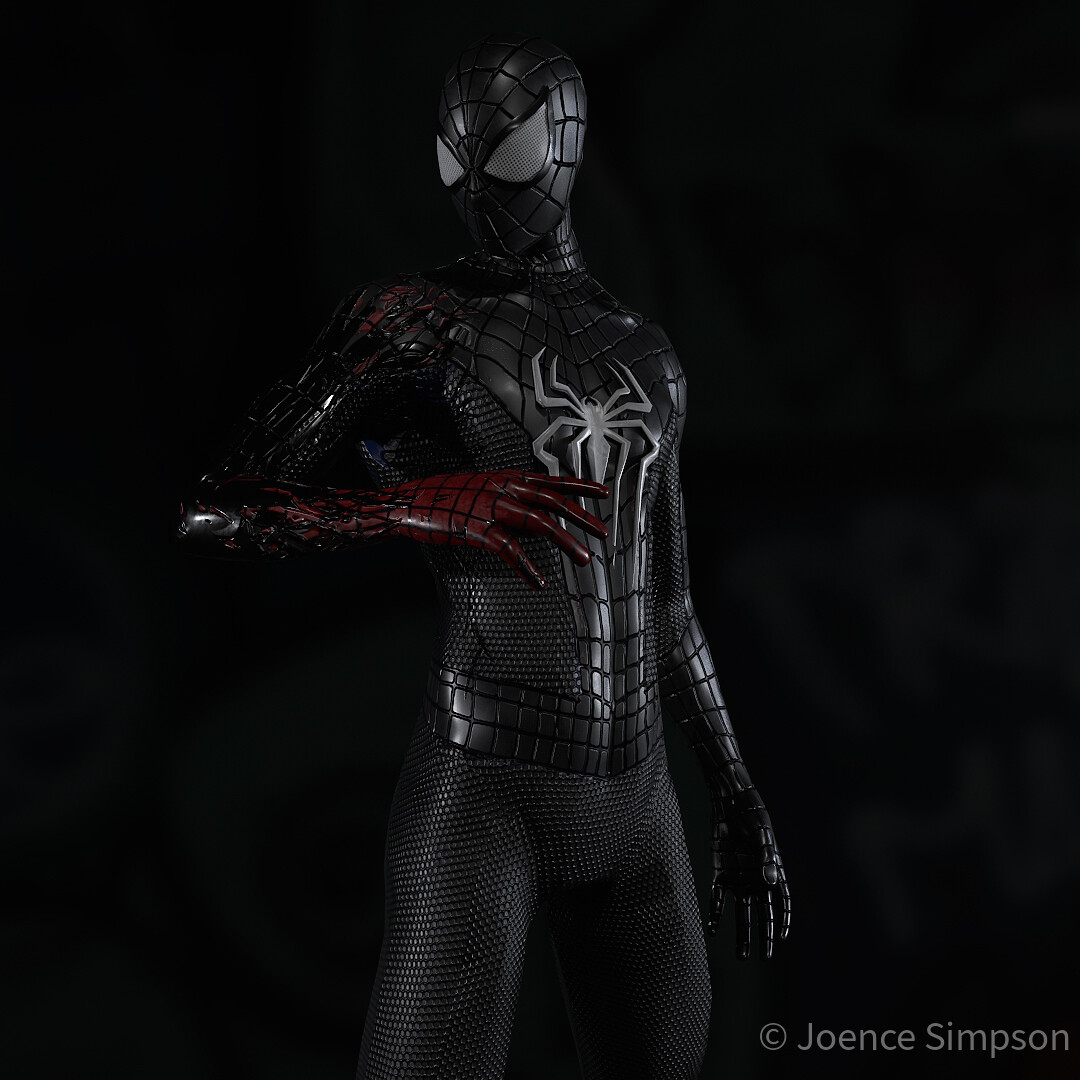 ArtStation - The Amazing Spiderman - Symbiote suit