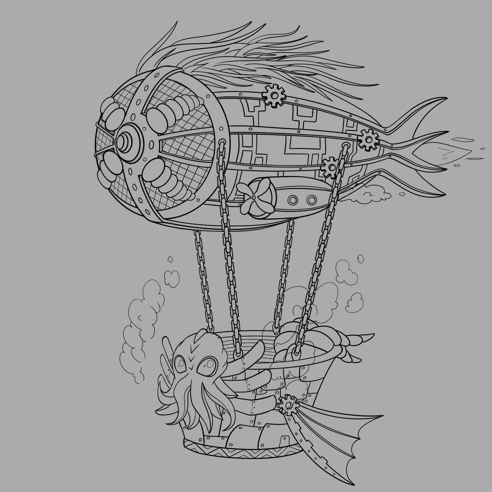 Line art 