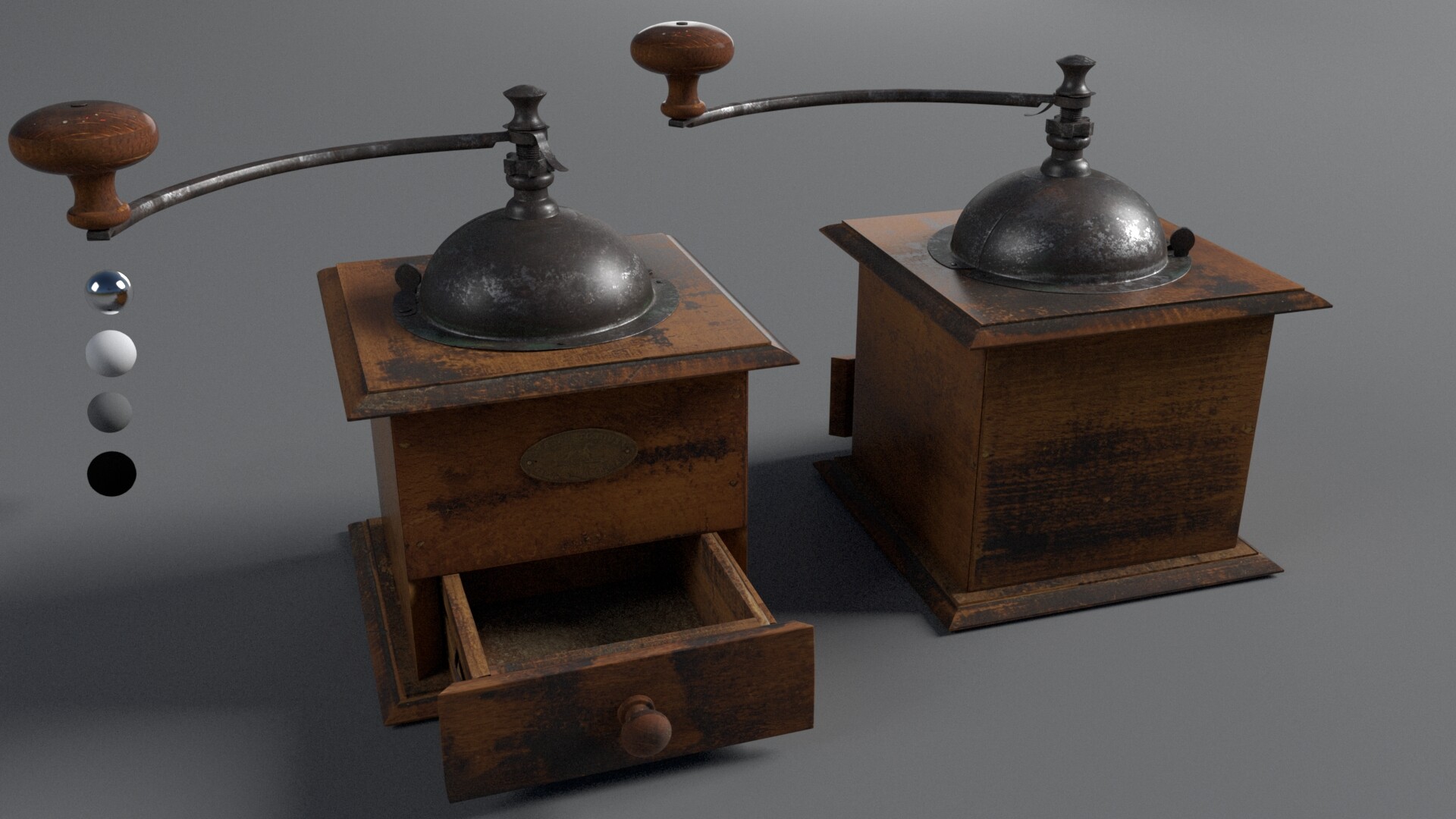 ArtStation Coffee Grinder First Year project