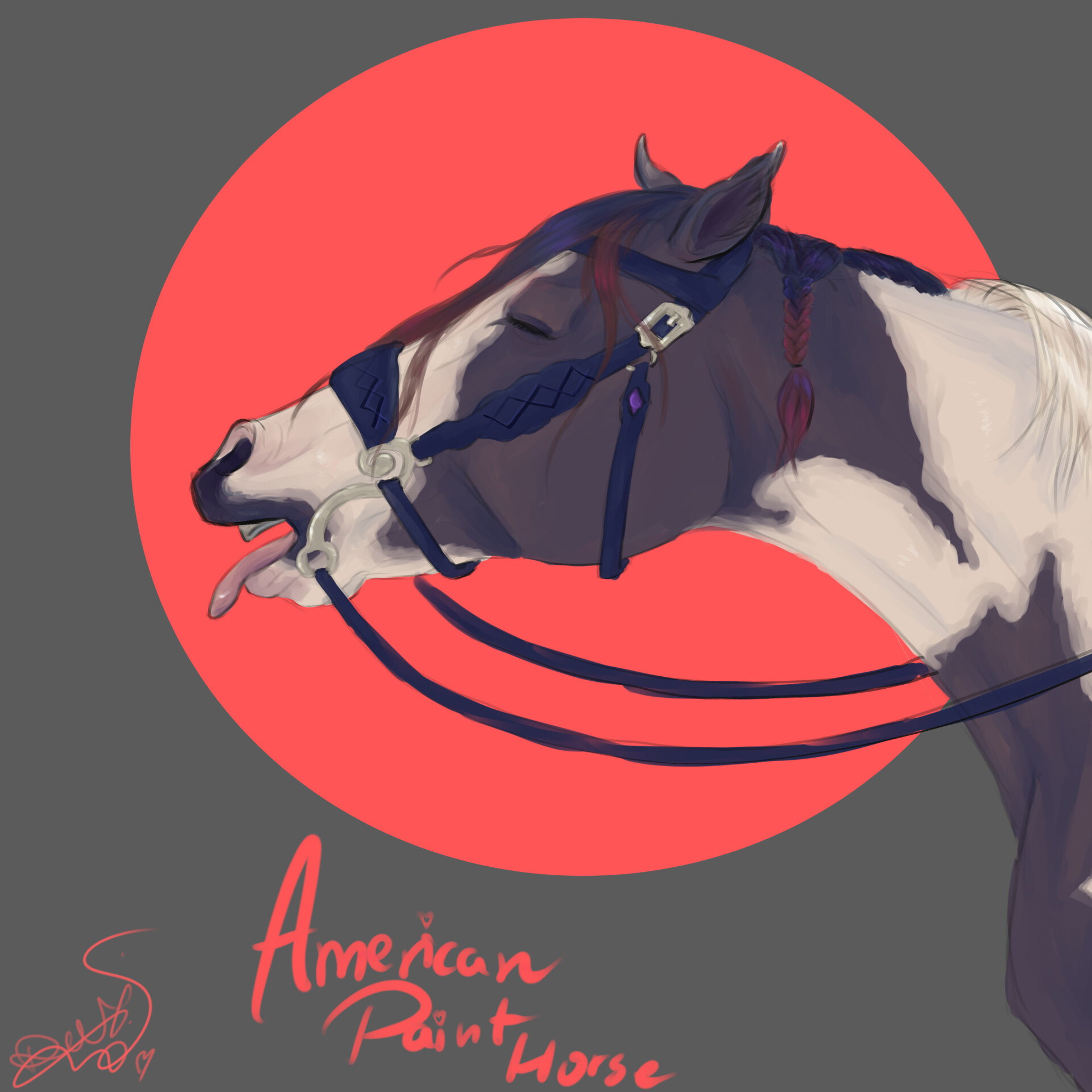 ArtStation American Paint Horse
