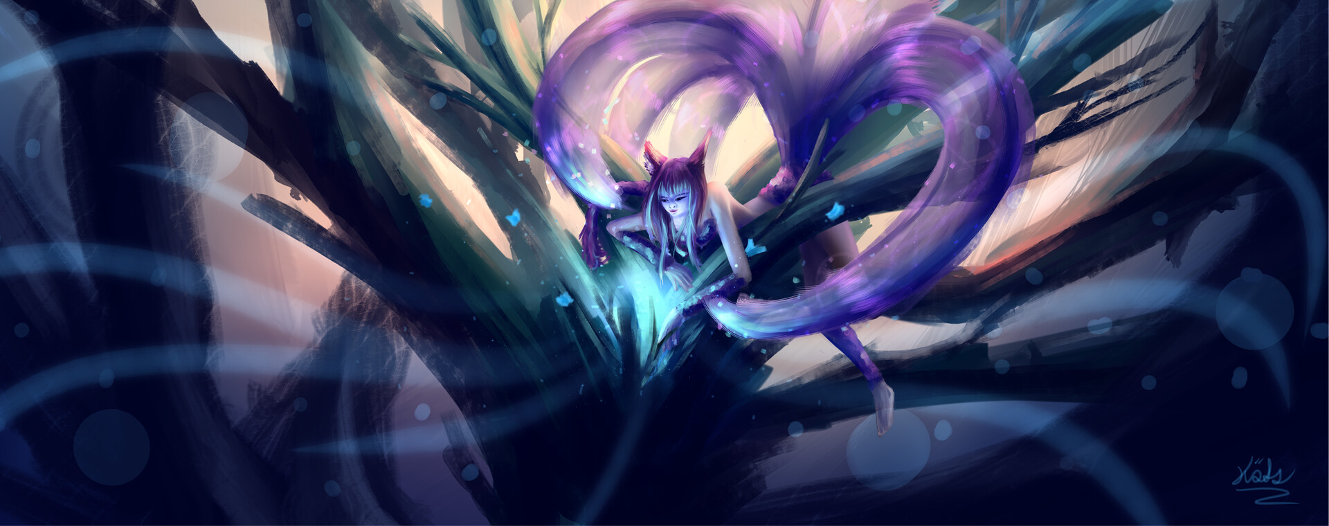 ArtStation - Elderwood Ahri