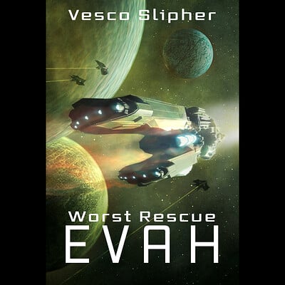 Worst Rescue Evah- mock bookcover