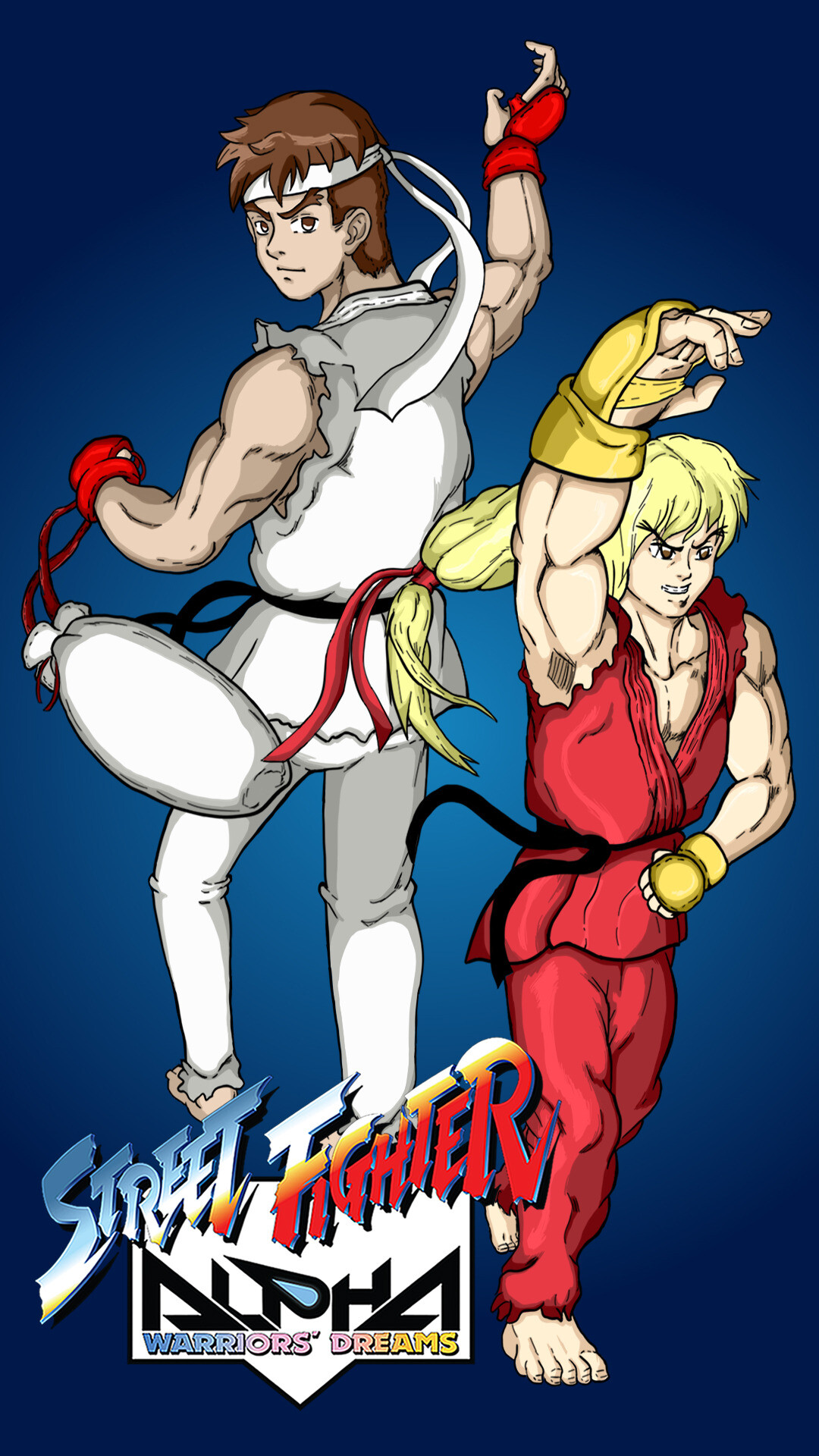 Marcelo Marcelo Salazar - Ryu and Ken from Street Fighter Alpha