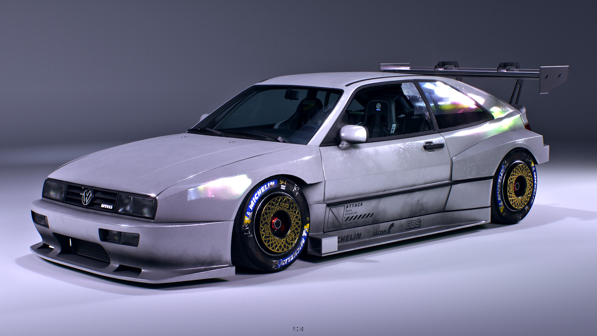 Vw corrado outlet body kit