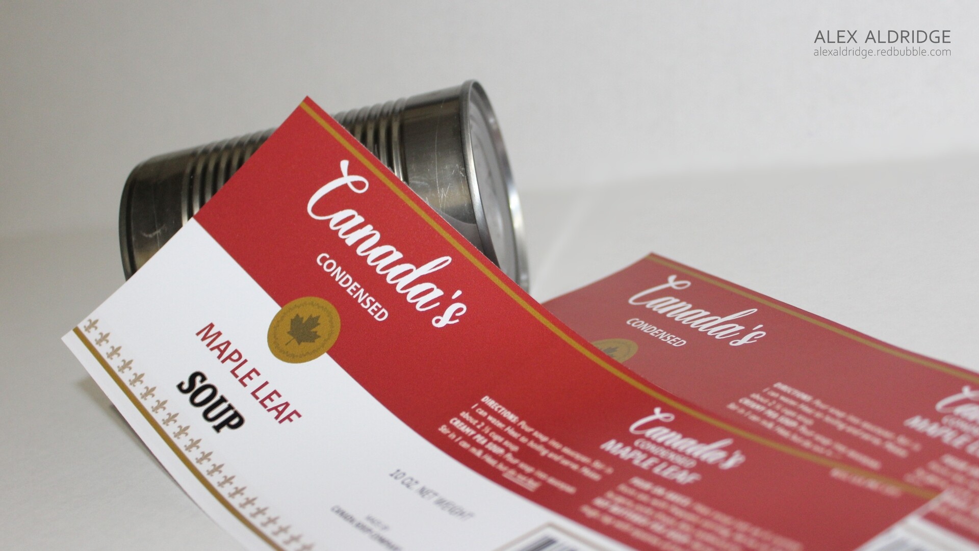 ArtStation - Campbell's Soup Can Fan Art Label