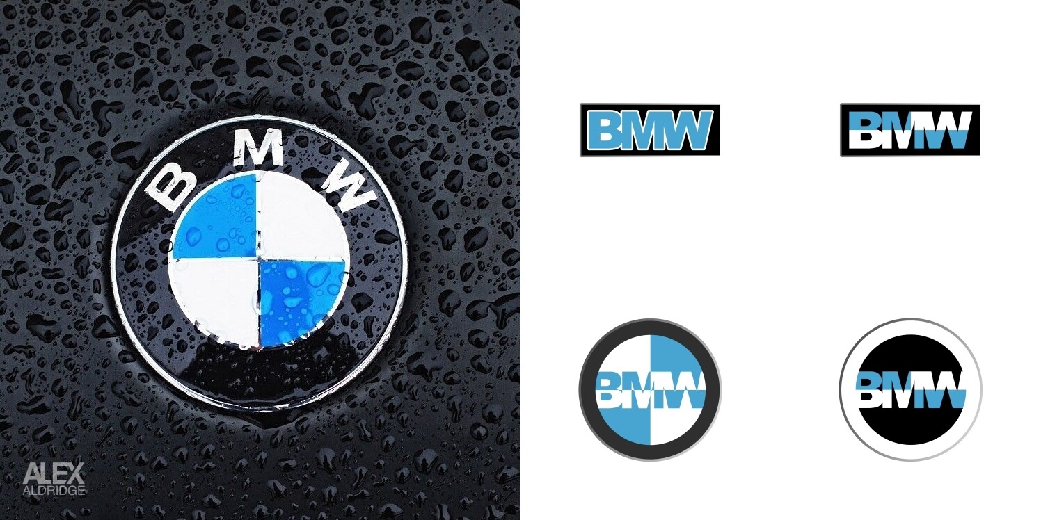 ArtStation - BMW Fan Art Logo Design