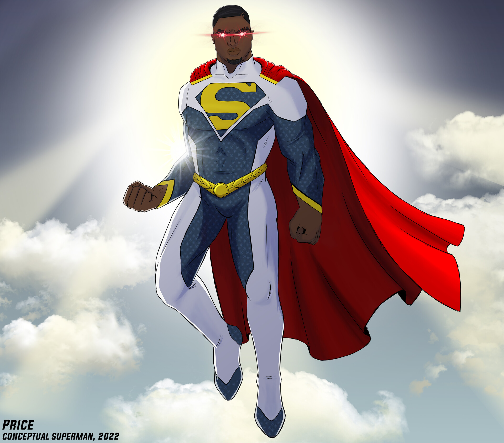 ArtStation - black superman