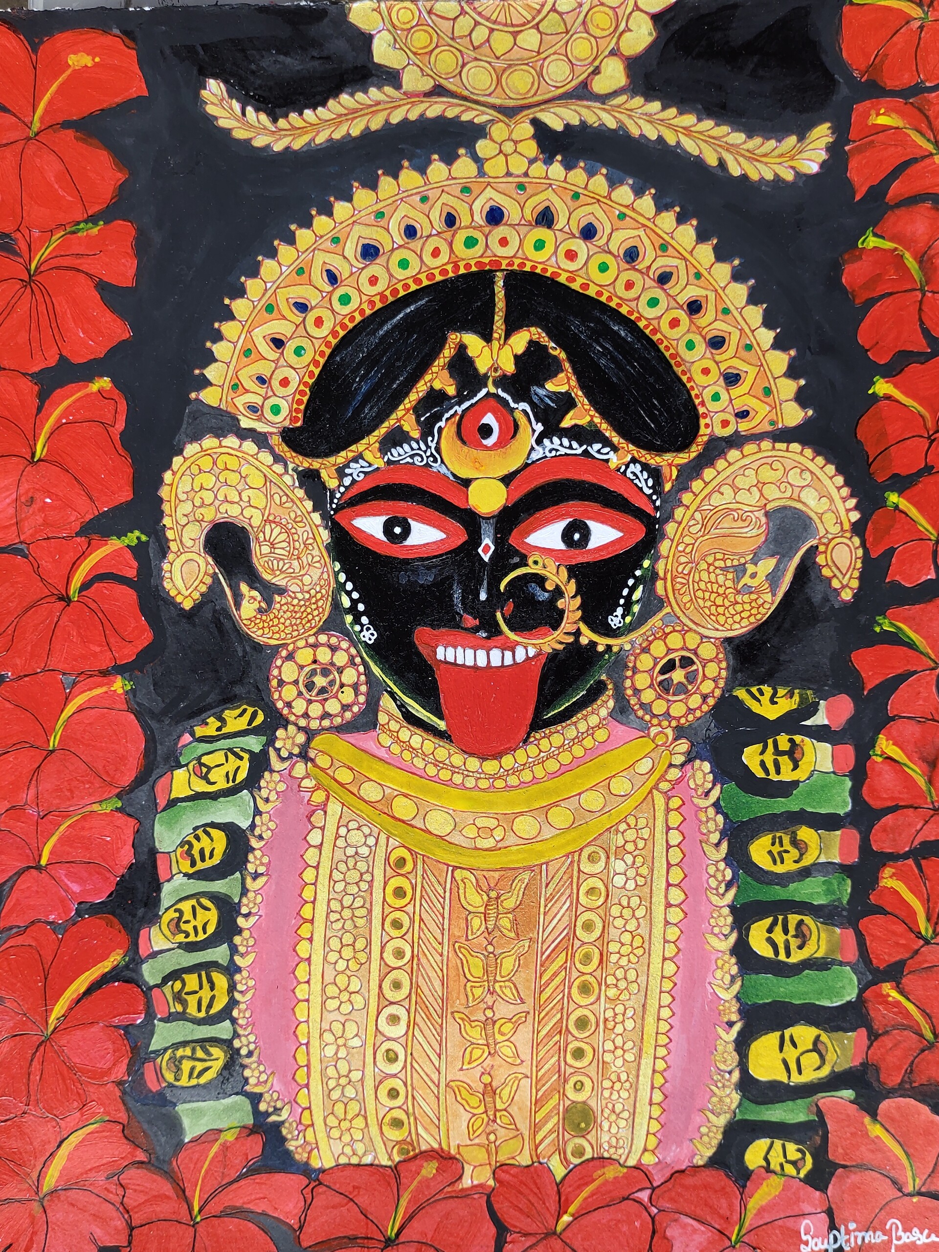 Goddess Kali  Exotic India Art