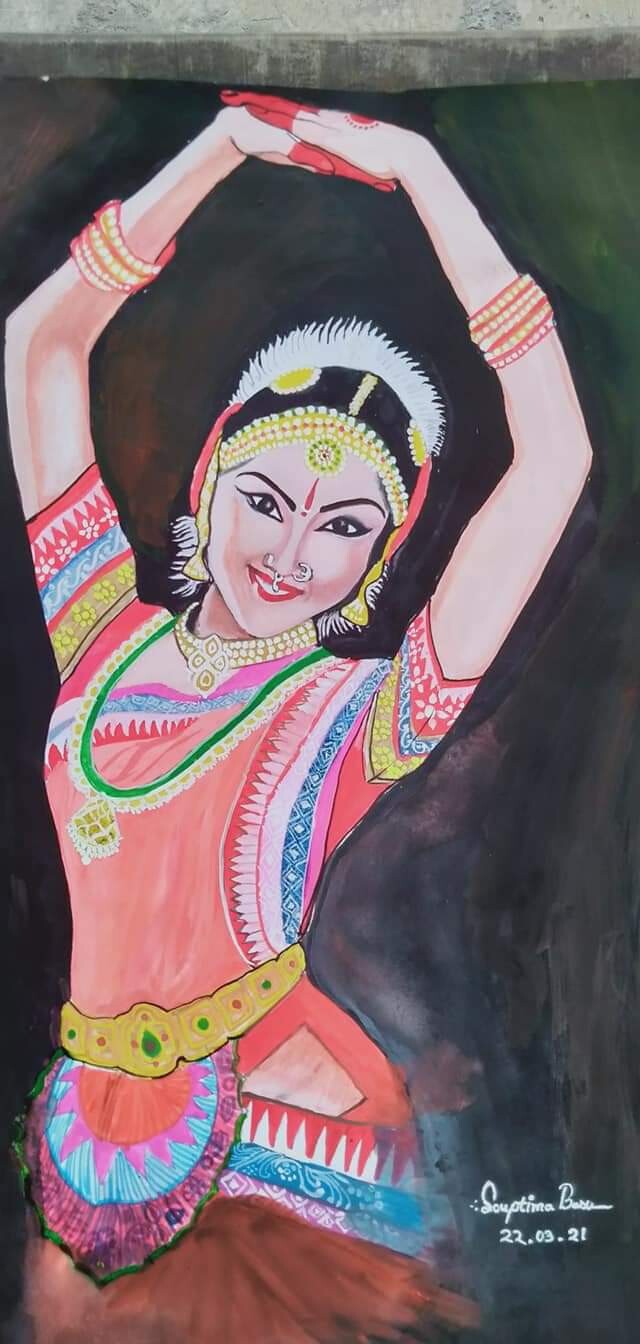Top more than 114 classical dancer drawing best