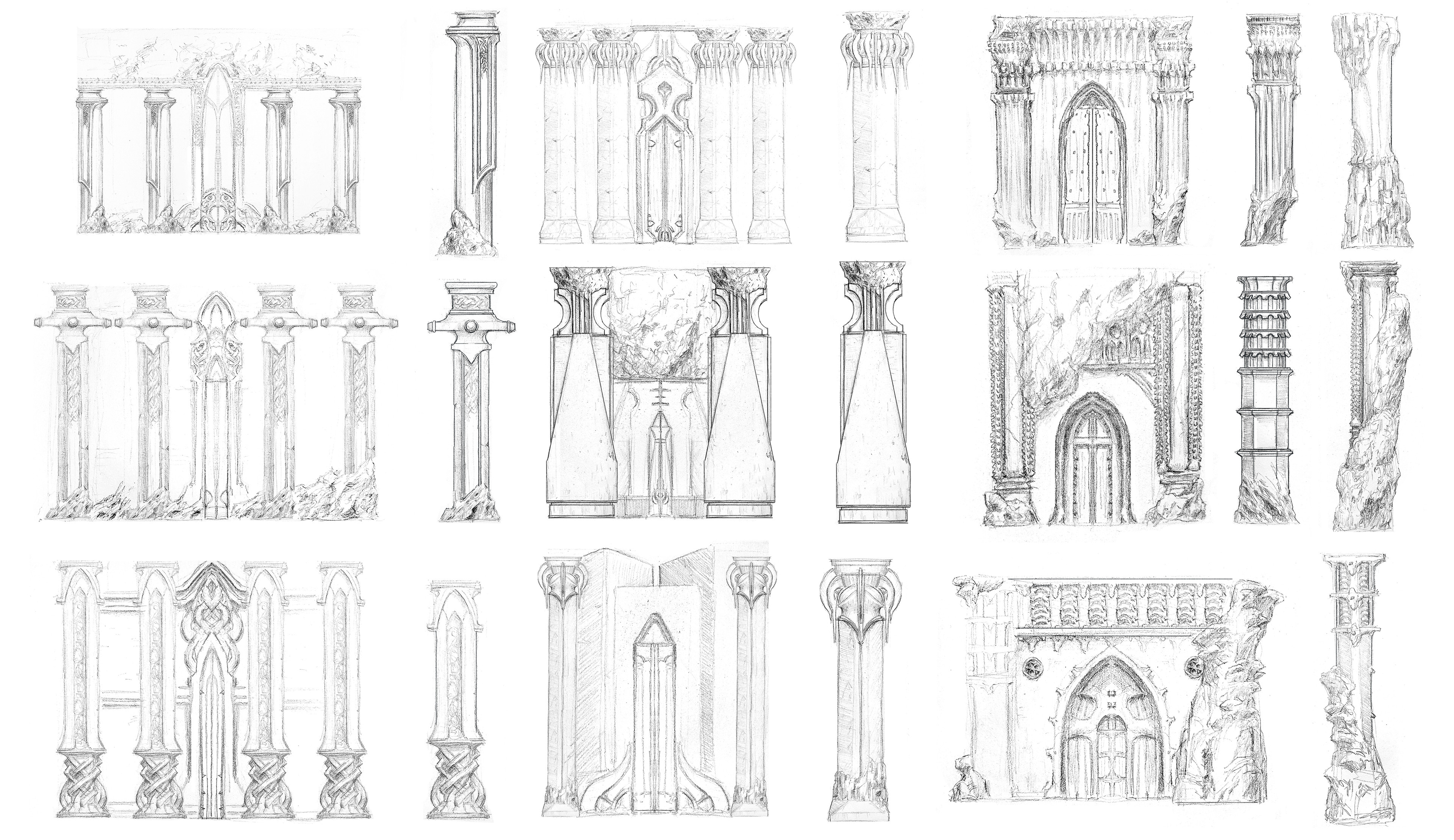 Architecture sketches