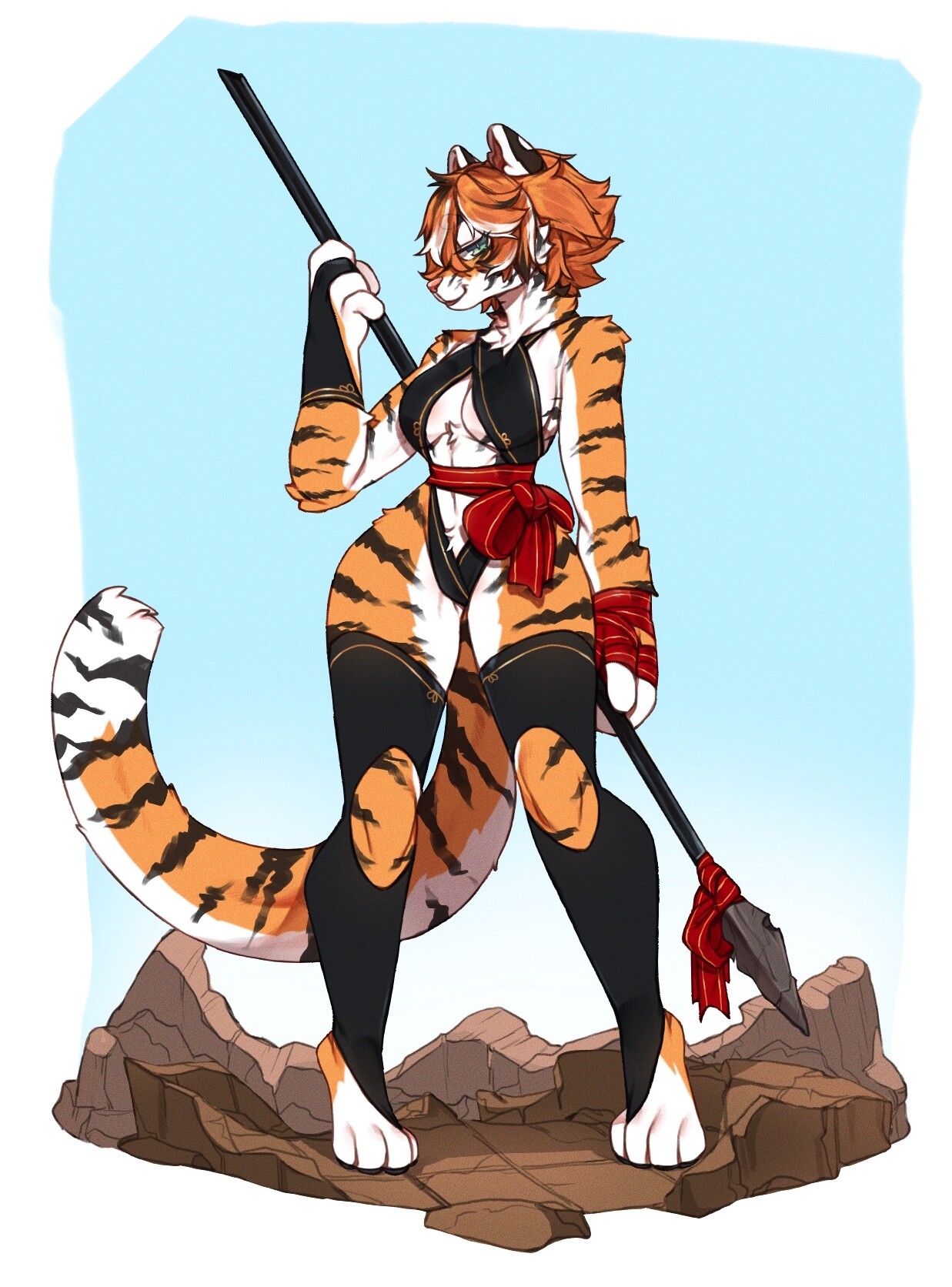 Year of the tiger by Puni Paws. 