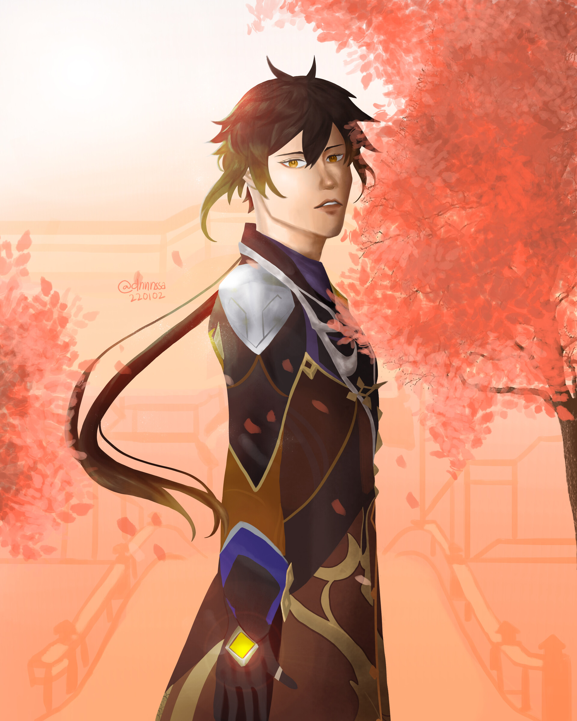 ArtStation Happy Birthday Zhongli!