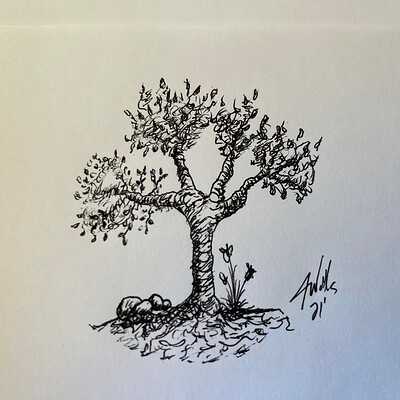 Parking Lot Tree
