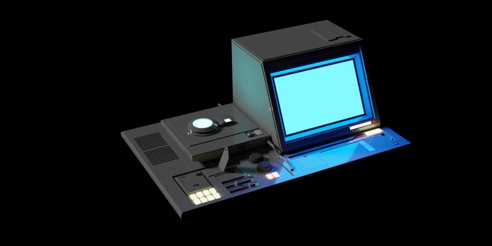 Sci-Fi Computer Modeling and Lighting 