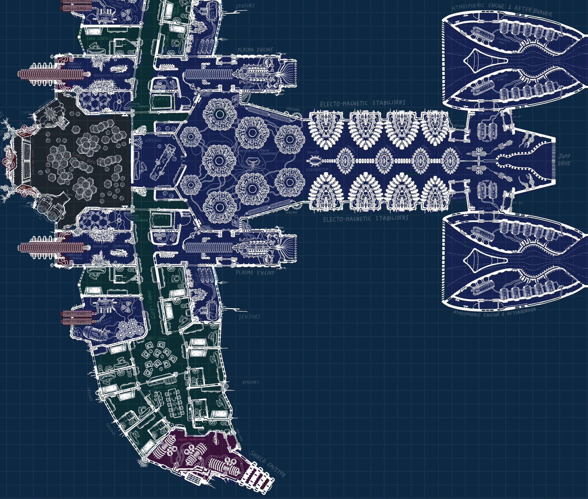 stargate atlantis city blueprint