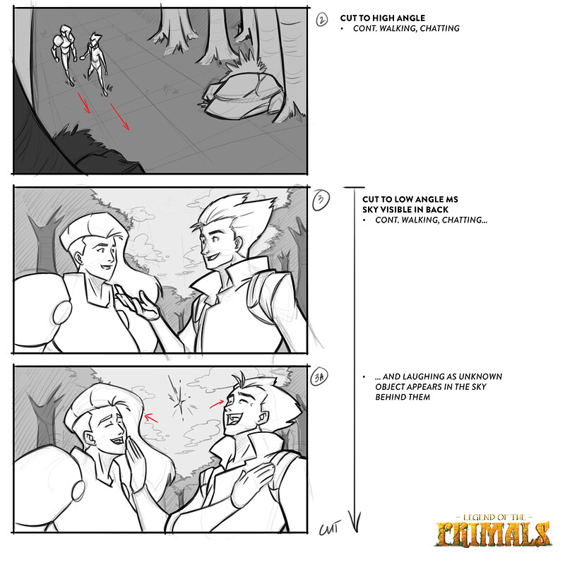Legend of the Primals - Storyboard Sequence