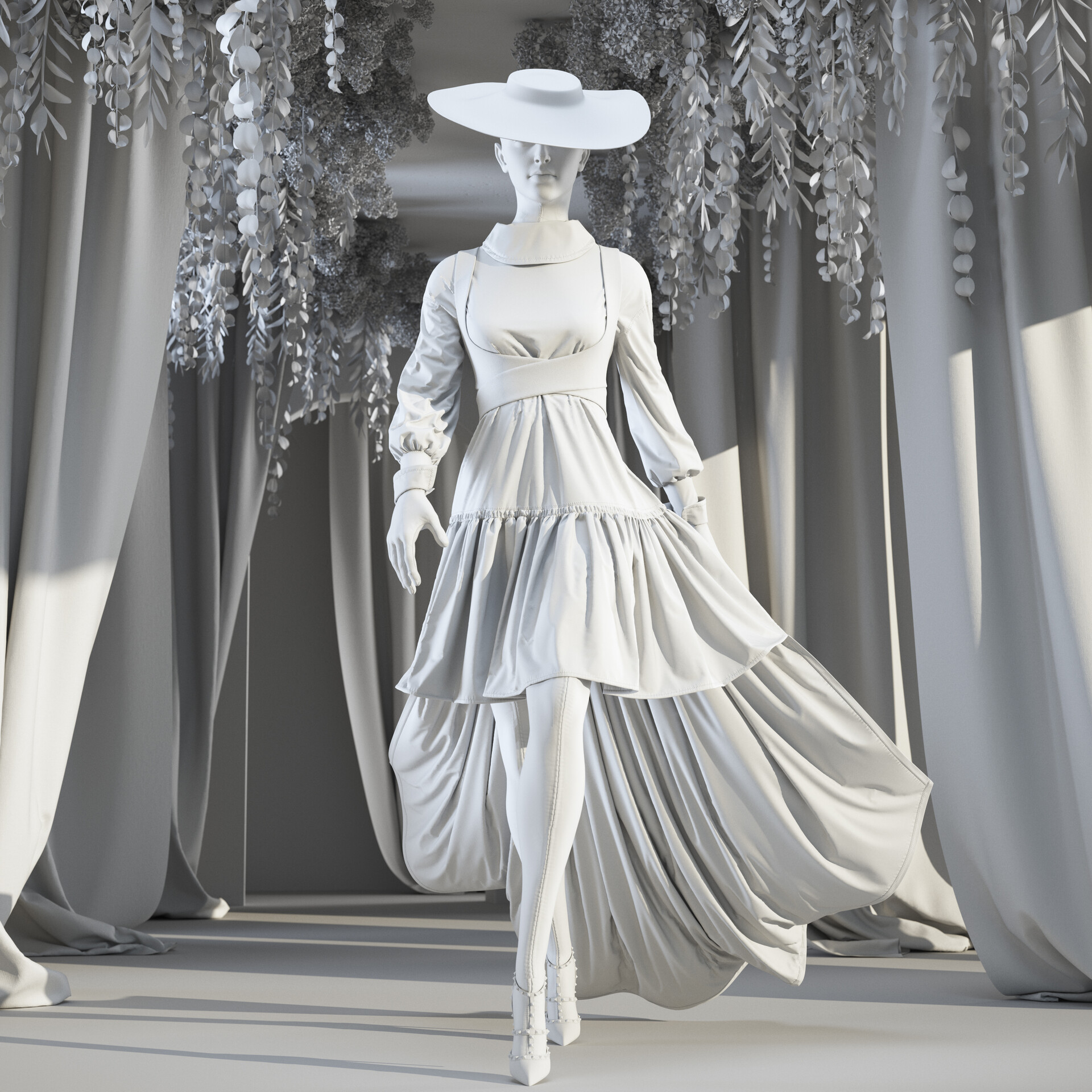 ワンピース Alexander Mcqueen Dress Alexander McQueen 2010 Plato's Atlantis dress - The Cat's Meow