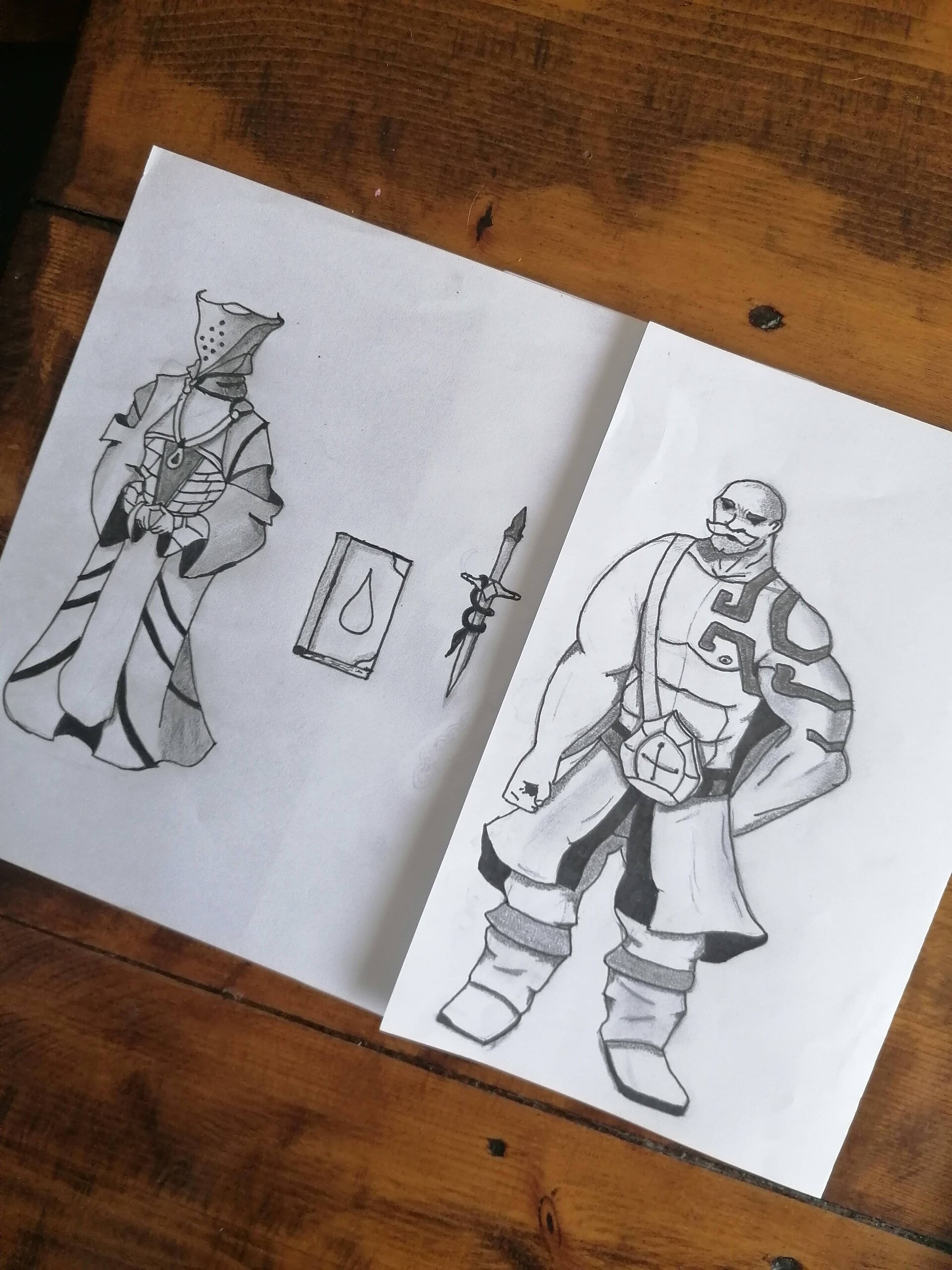 ArtStation - Some small D&D drawings