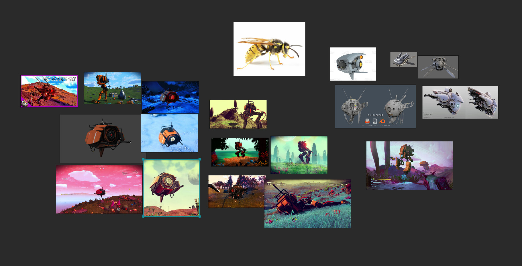 Alex Benge Hello Games ArtTest