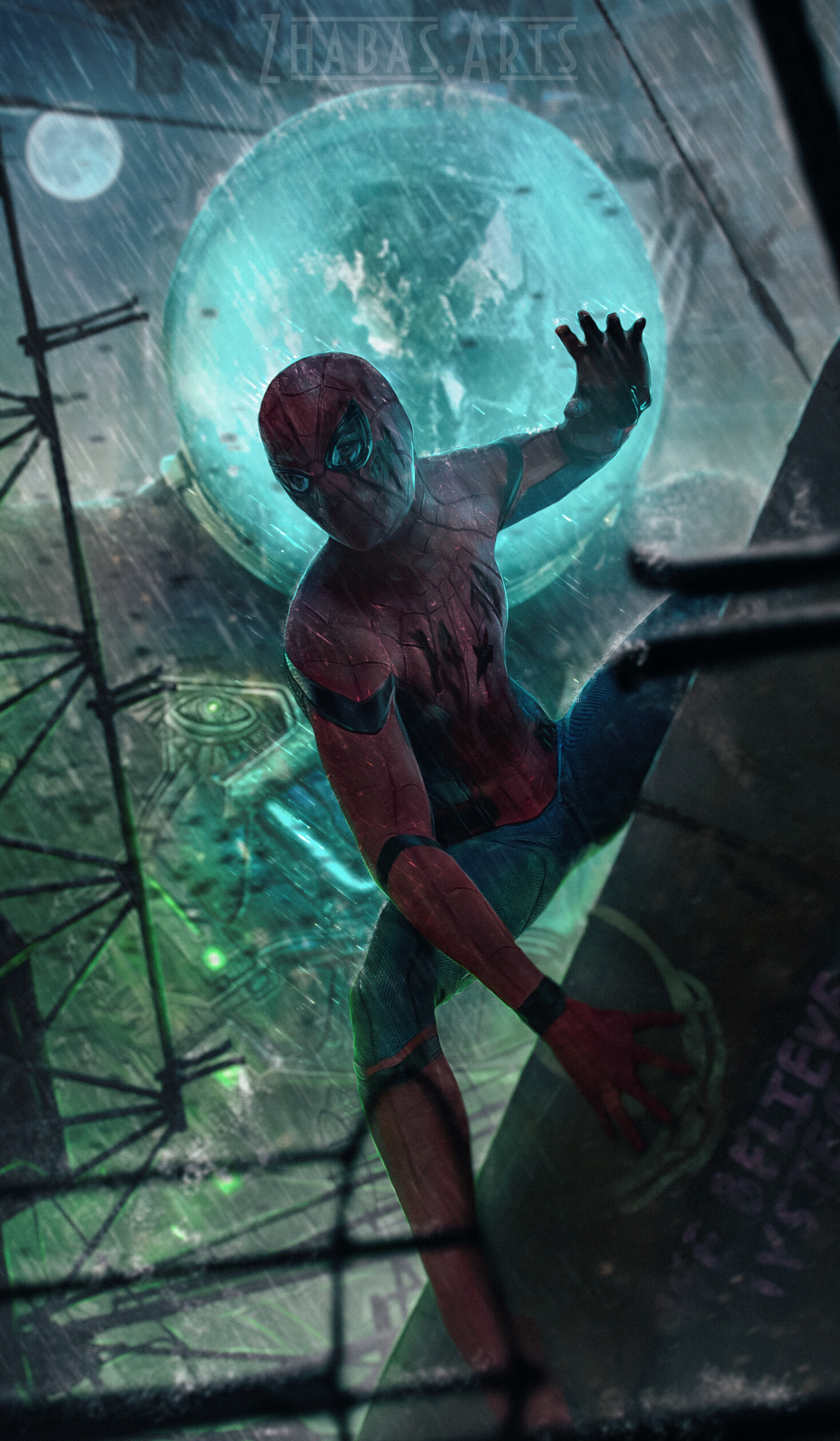 ArtStation - Spider-Man vs Mysterio