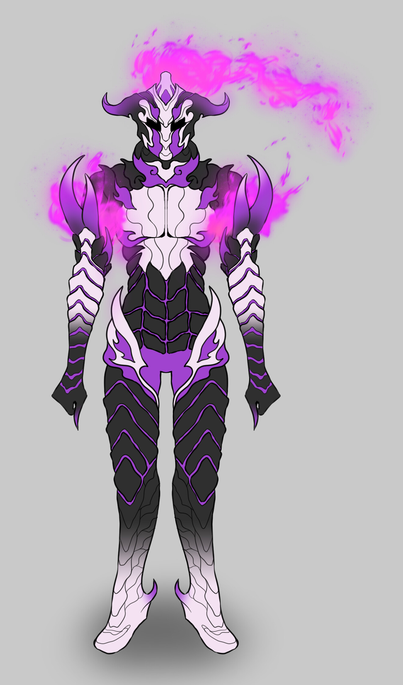 ArtStation - Fire Dragon Armor Concept Art
