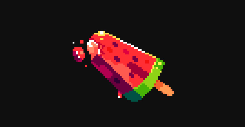 Watermelon popsicle!