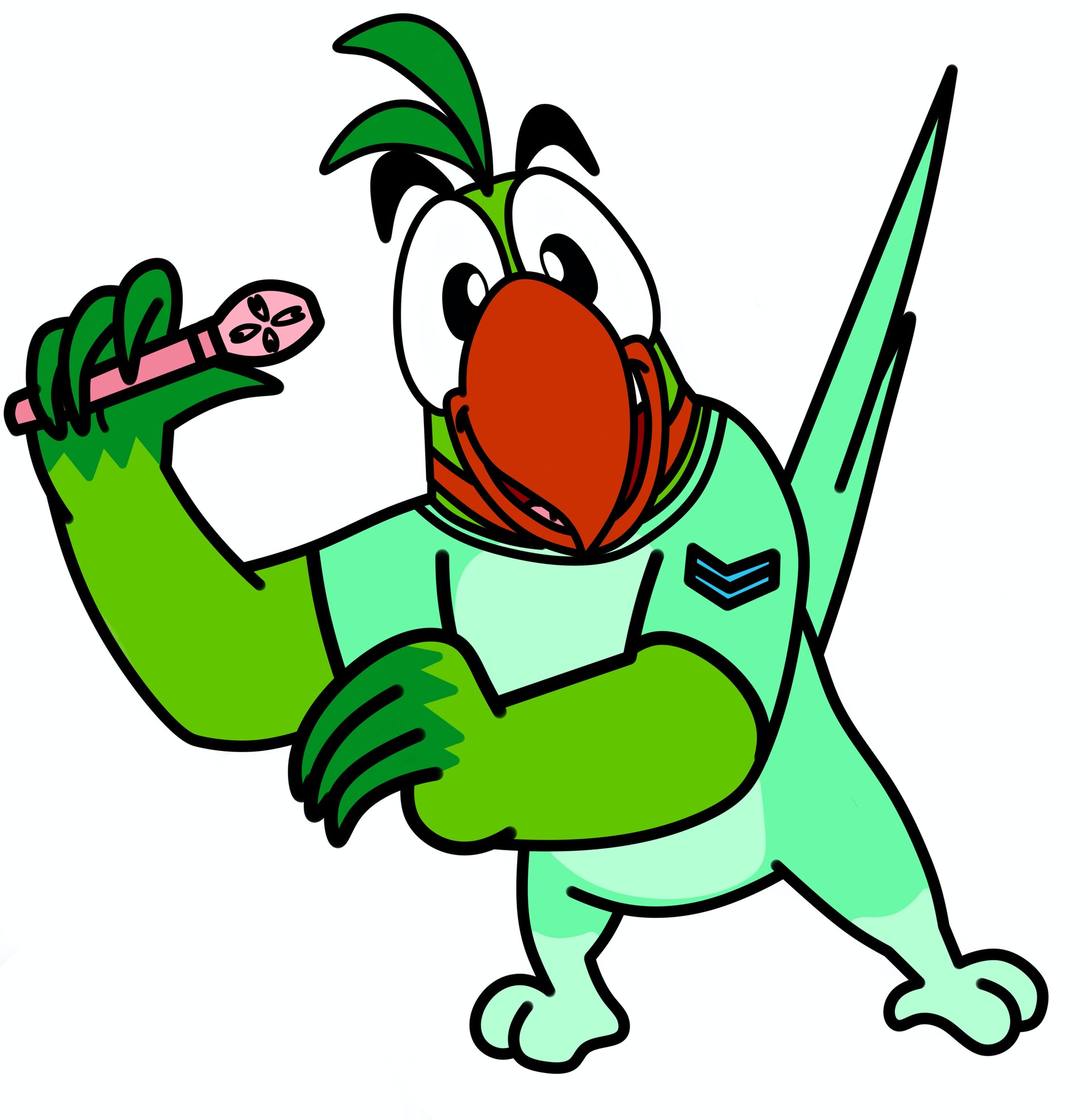 ArtStation - dog a tat the rat a tat popat parrot 🐦 suite kangaroo green  soldier character by honey bunny jholmaal