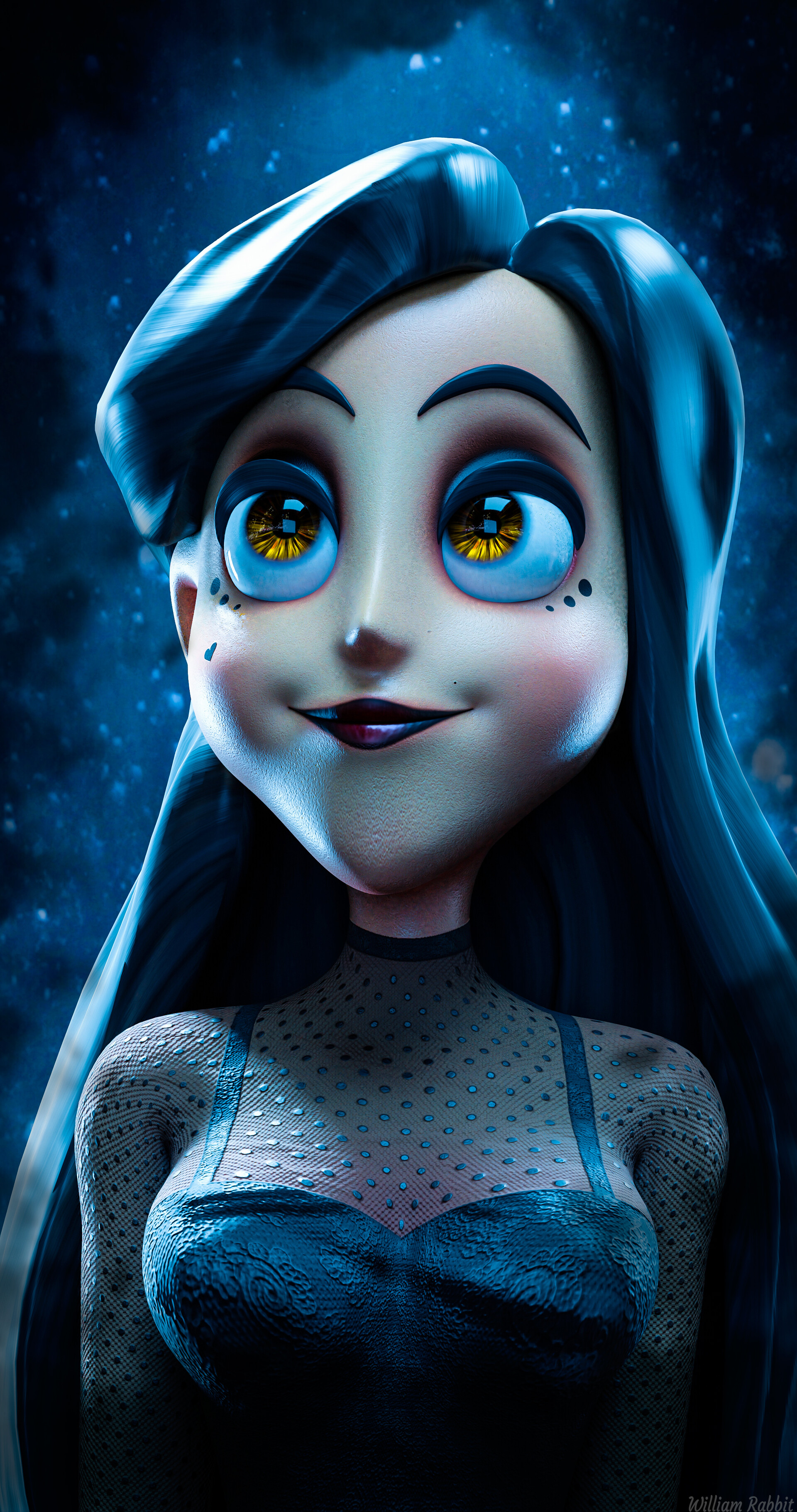 ArtStation - Alice Angel 2002 Portrait