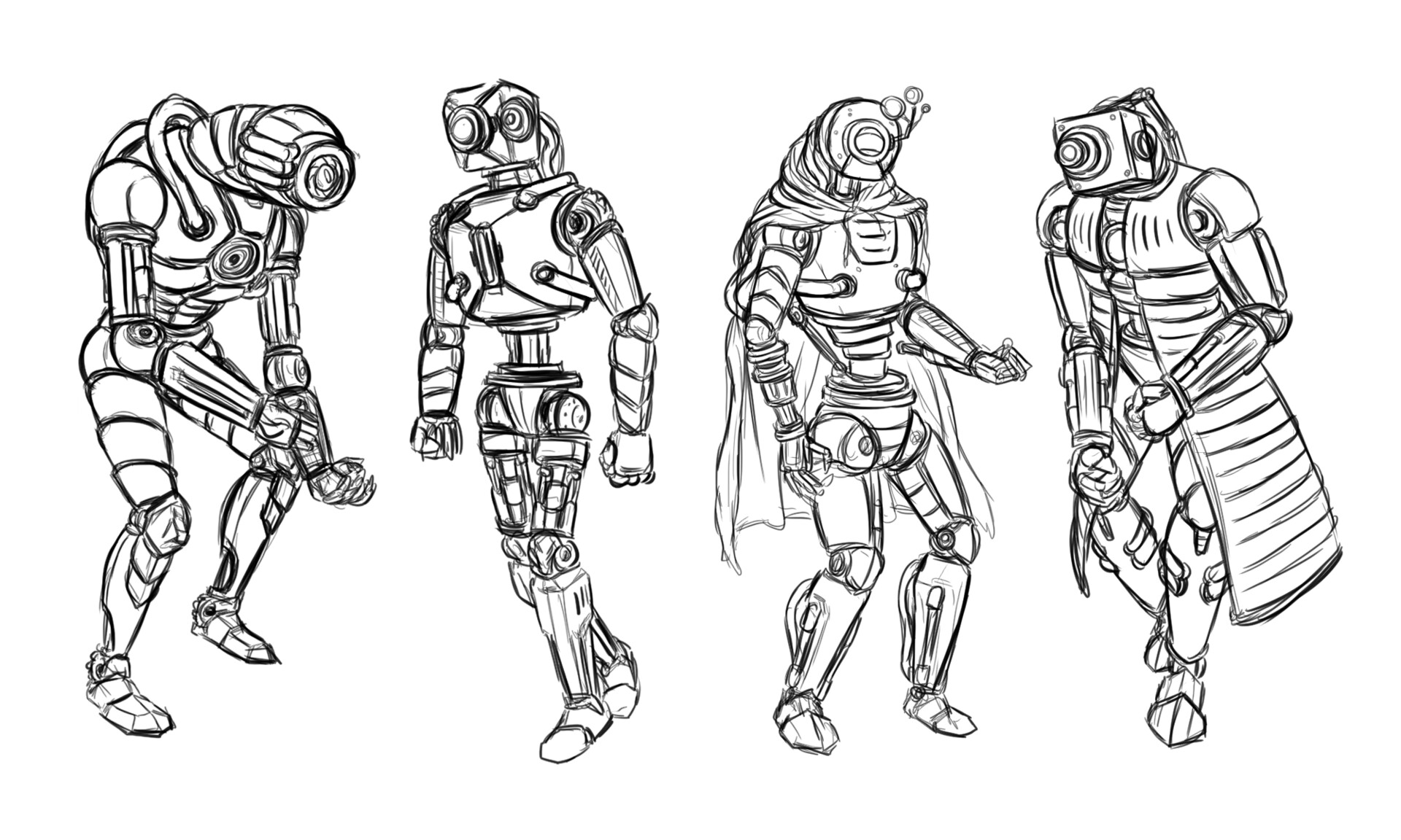 David Lin - Remnants of Stoutheart (Character Concept Arts)