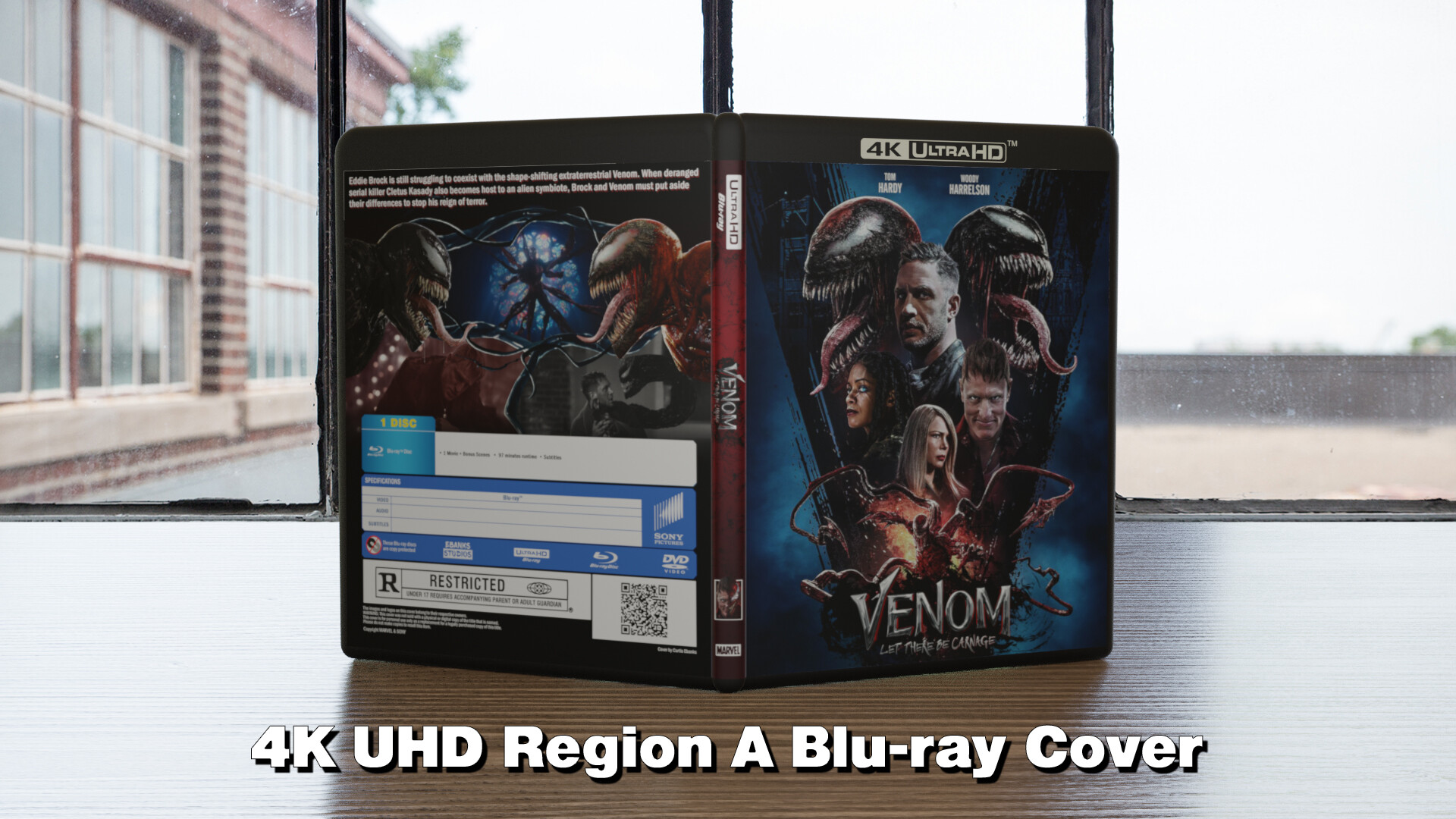 ArtStation - Venom: Let There Be Carnage Custom Blu-ray Cover