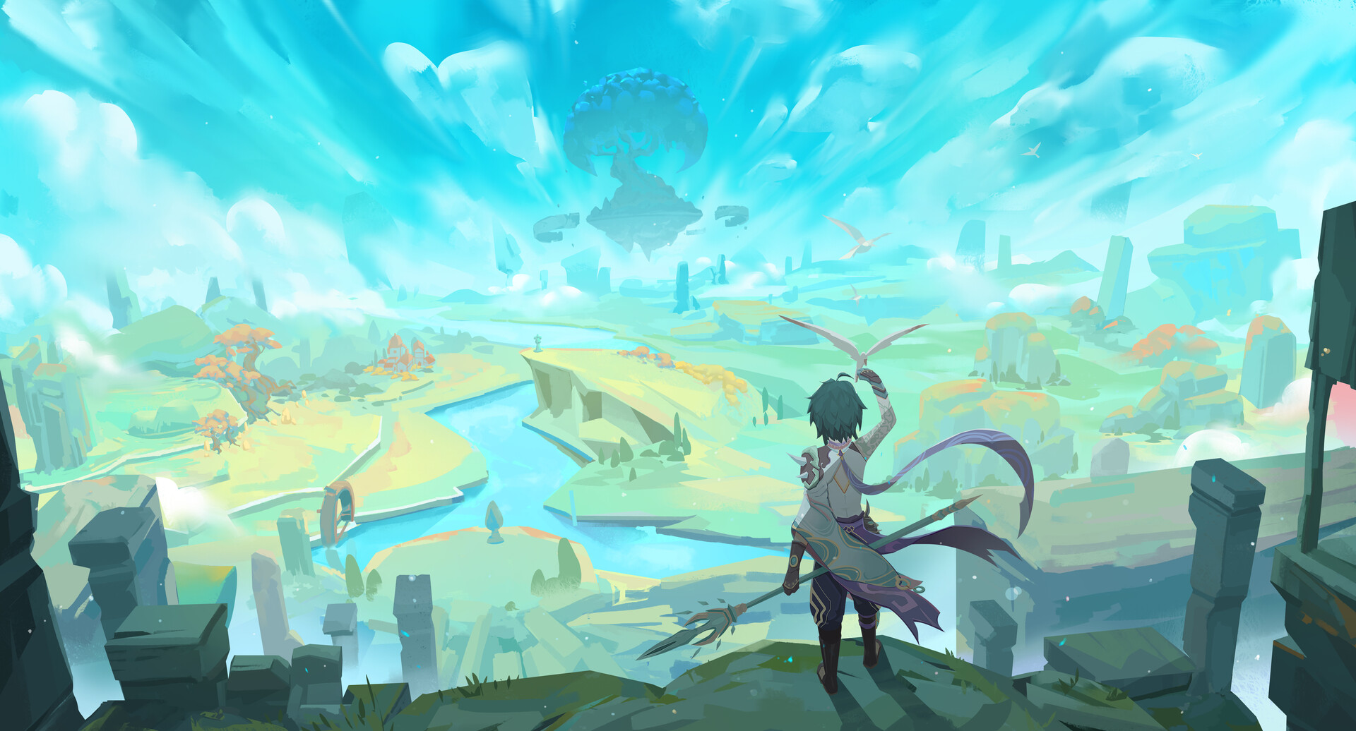 ArtStation - 原神—魈Genshin Impact